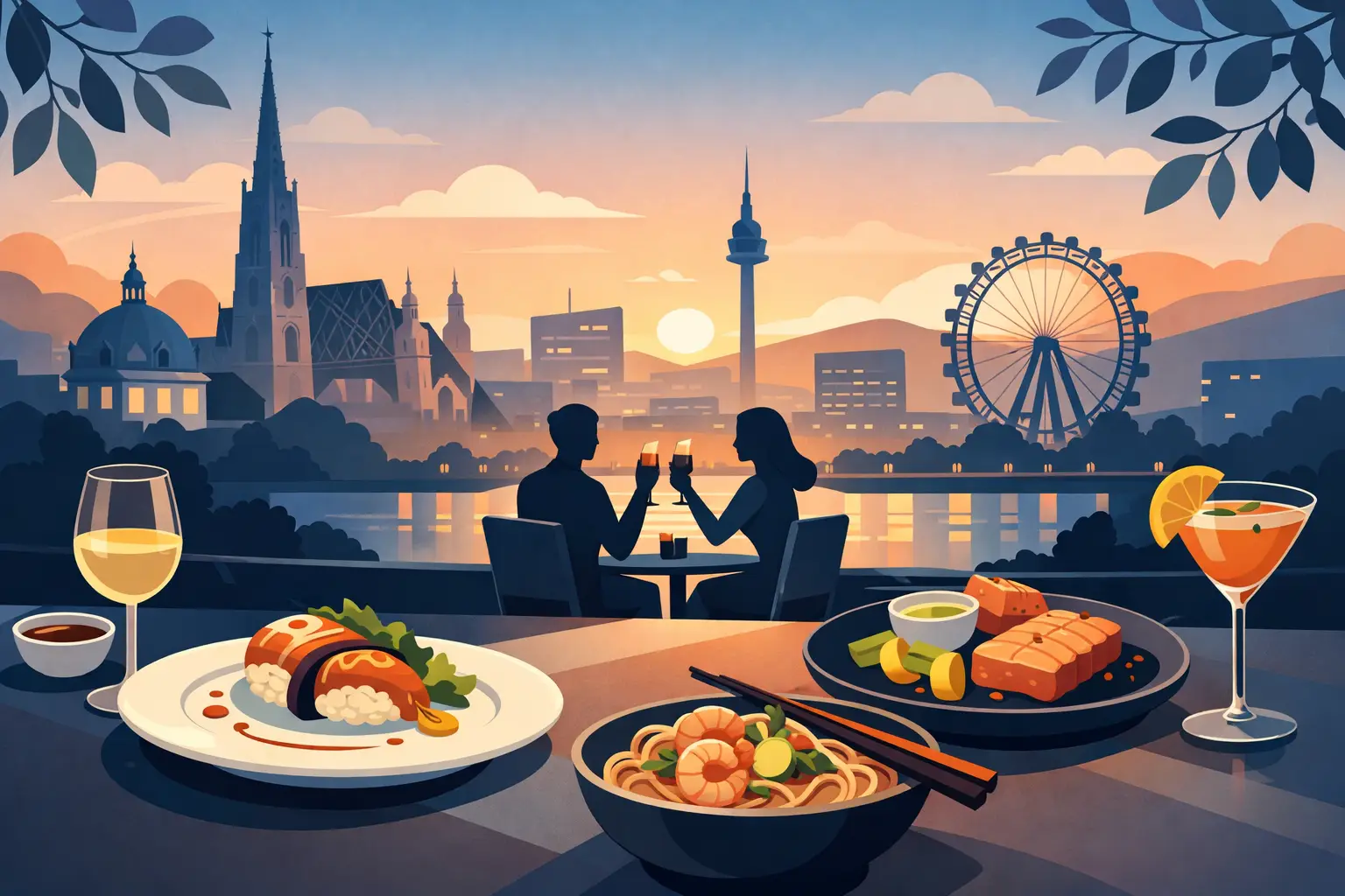 Moderne Fusion Küche Wien stilvoll erleben